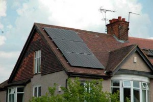 West Finchley solar installation