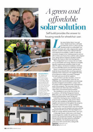 willesden Green solar panels pdf article