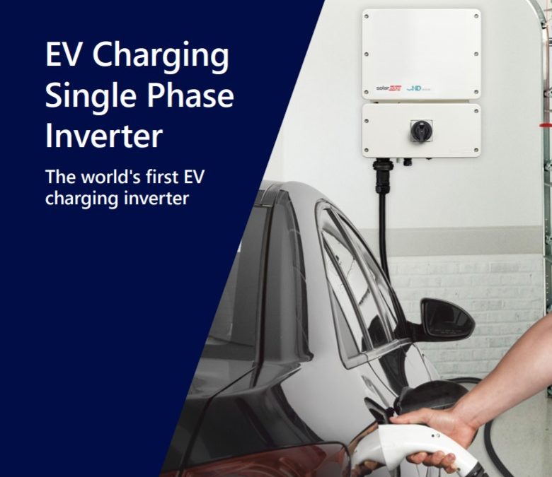 World’s First EV Inverter from SolarEdge